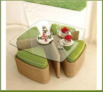 Living Room Rattan Coffee Table, Tea Table