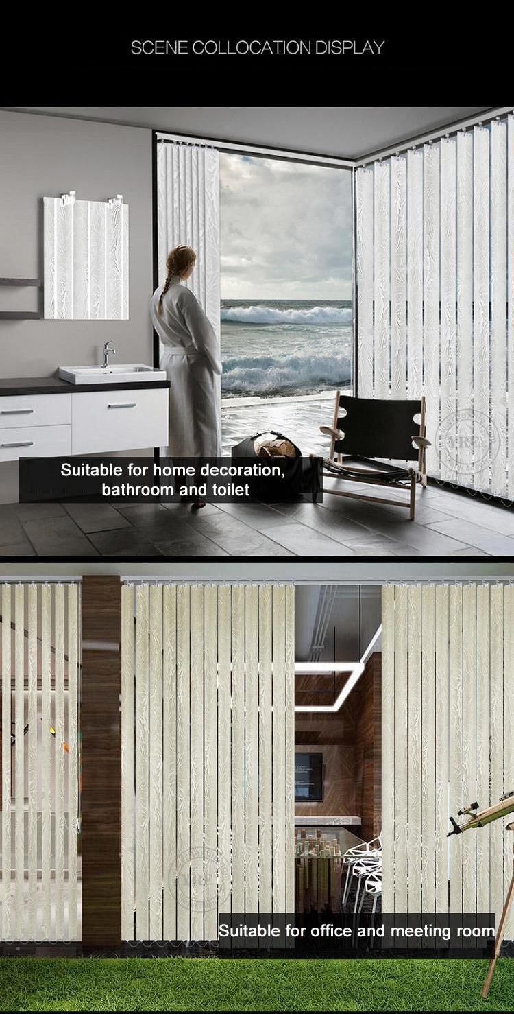 Household Necessary Articles for Daily Use Fabric Vertical Blinds