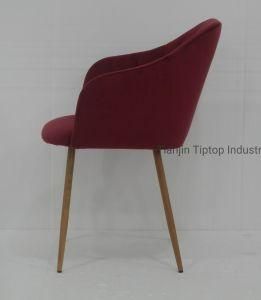 Dining Chair Kitchen Cheap Fabric Dining Red Velvet Modern Chair