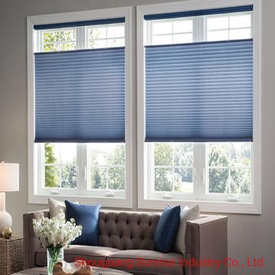 High Quality Cordless Honeycomb Blinds with Top Down &amp; Bottom up