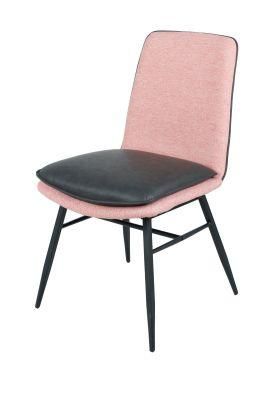 Modern Office Restaurant Fabric Home Furniture PU Leather Steel Garden Event Party Banquet Dining Chair Furniture