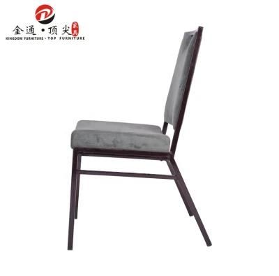 China Suppliers Hotel Furniture Stacking Metal Banquet Chair Modern Furniture