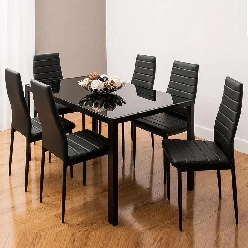 Morden Dining Room Wooden Furniture Wood Chairs Set and Dining Table