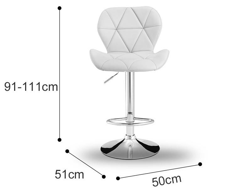 Hot Sale Morden Fashionable Portable Standard Adjustable Rotatable Bar Chair Stools