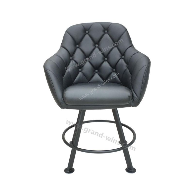 Hot Sale Cheap Leather Swivel Casino Chair