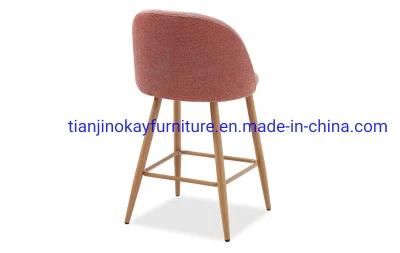 Factory Supply Commercial Furniture Steel Bar Chair Bar Stool for The Home Kitchen Bar Store and Coffee Shop
