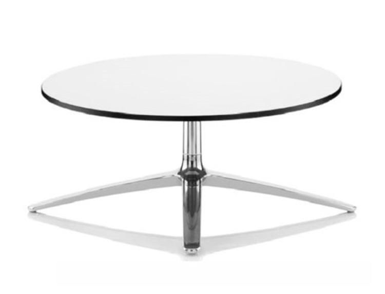 Hot Selling Modern Furniture Sofa Center Round Aluminum Alloy Legs Coffee Table