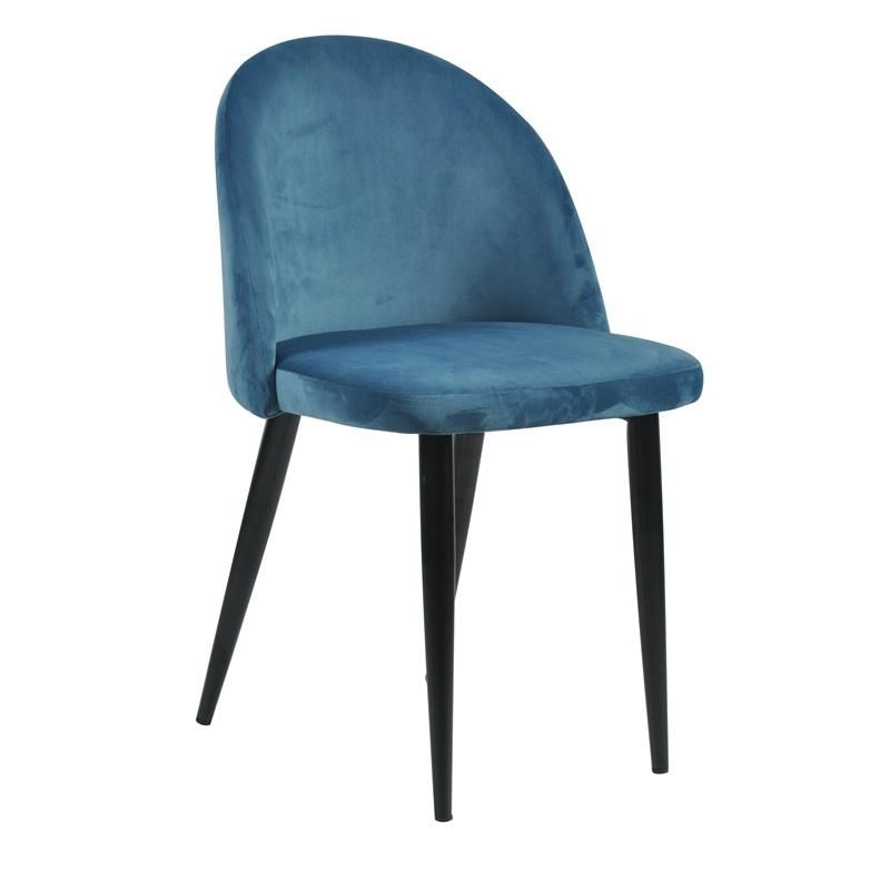 New Design Furniture Modern Fabric Seat Dining Chair for Restaurant and Kitchen