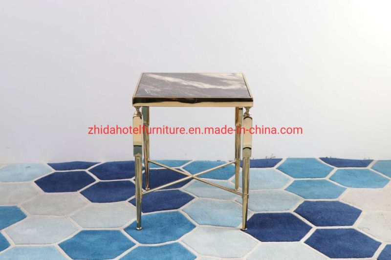 Coffee Cheap Side Table Dining Table Restaurant Metal Legs Table