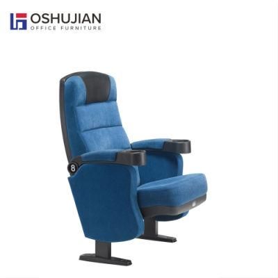 Public Hall University Movie Theatre Conference Seating Student Fabric Folding Cinema Seat Theater Chair