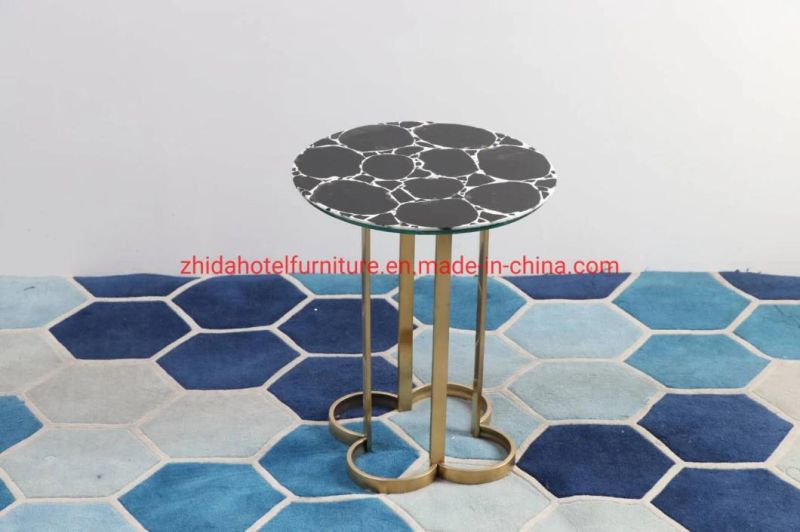 Chinese Supplier Living Room Furniture Design Modern Marble Center Coffee Table