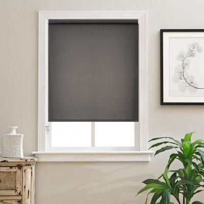 Plain Color Light Filtering Roller Blind and Curtain