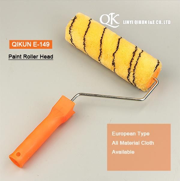 E-146 Hardware Decorate Paint Hardware Hand Tools Acrylic Polyester Mixed Yellow Double Strips Fabric Paint Roller Brush