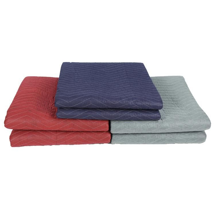 Factory Supply Moving Blankets 72 Inch X 80 Inch Non-Woven Fabric Moving Blanket for Protect Furniture