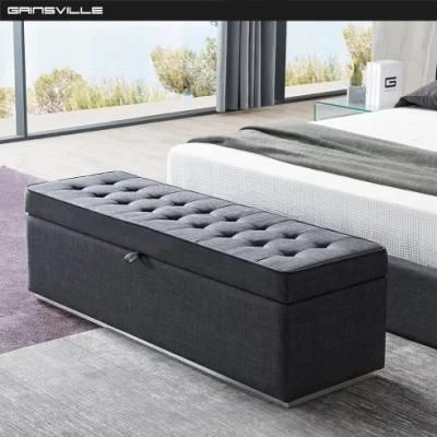 Fabric Upholstered Living Room Furniture Bed with Customized Color Gc1801