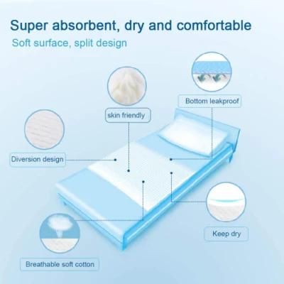 Medical Nonwoven Disposable Massage Bedsheets Absorbent Bed Pads