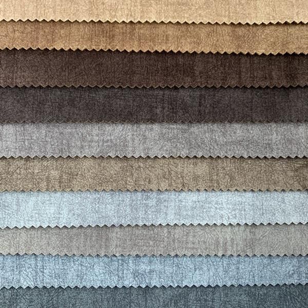 Holland Velvet with Printed Design Sofa Fabrics Yarn -Dyed Fabric