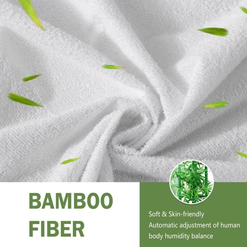 Jacquard 3D Air Fabric Waterproof Bamboo Mattress Protector Cover