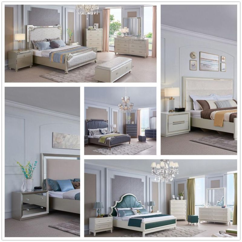 Customized Design High Quality Hotel Bedroom Furniture Bed Set