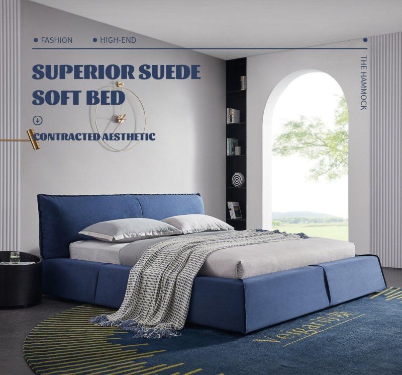China Supplier 2022 Modern Bedroom Furniture Beds
