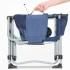 Hot Selling 600d Oxford Cloth Steel Pipe Fishing Carp Foldable Chair with Fixed Armrests