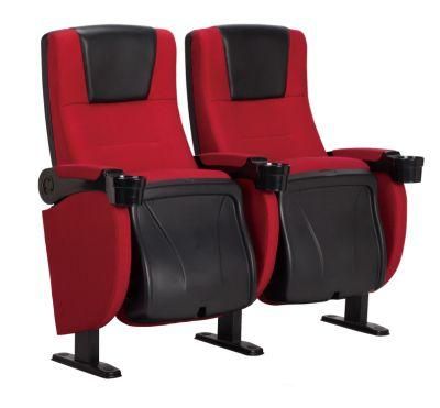 Popular Commercial Cinema Hall Chair with Cup Holder