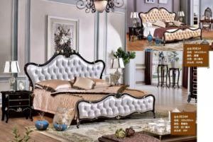 Classical Bedroom Furniture/Fabric Bed/European Bed/Leather Bed