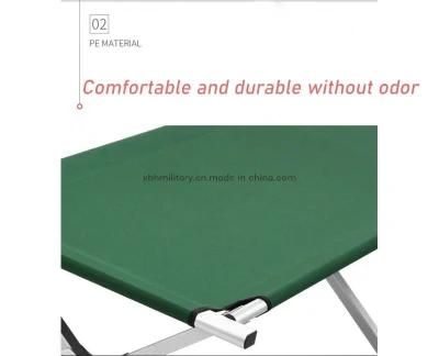 Green Camping Folding Bed