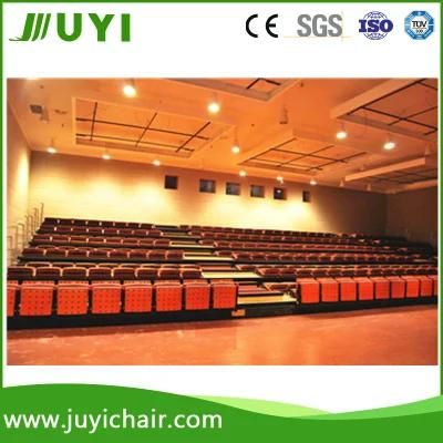Commercial Retractable Fabric Bleacher System for Auditorium Grandstand Jy-780