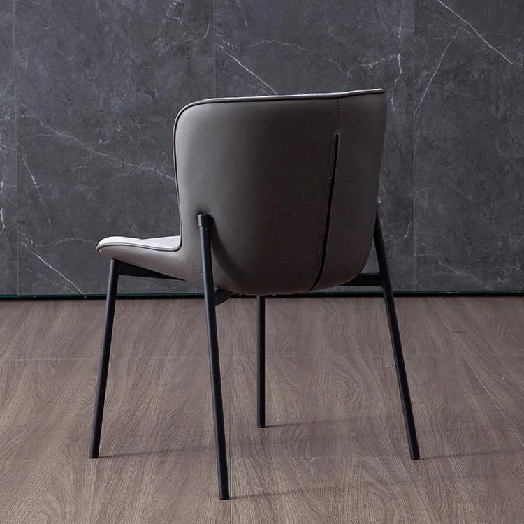 New Modern Design Contemporary Party Metal Leg Chair Cheap Dining Chair