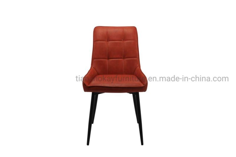 Dining Chairs Velvet Upholstered Seat Tub Chairs with Metal Legs Living Room Lounge Reception Restaurant Velvet Mustard Chair