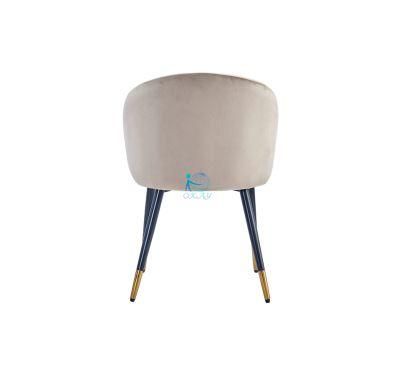 Velvet Chair with Chromed Leg 2PCS/CTN 624PCS/40hq