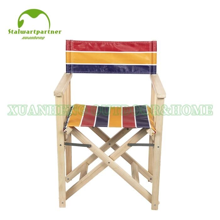 Wooden Foldable Director Chair with Logo
