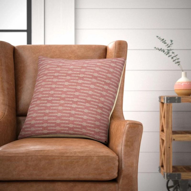 Fashion Classical Jacquard  Design Soft Cushion on Sofa