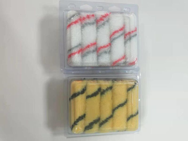 Hot Sale Mini Refill Designer Tiger Stripe Painting Wall Tools Paint Roller Set