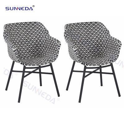 Outdoor Leisure Patio Rattan Dining Table Set Chair