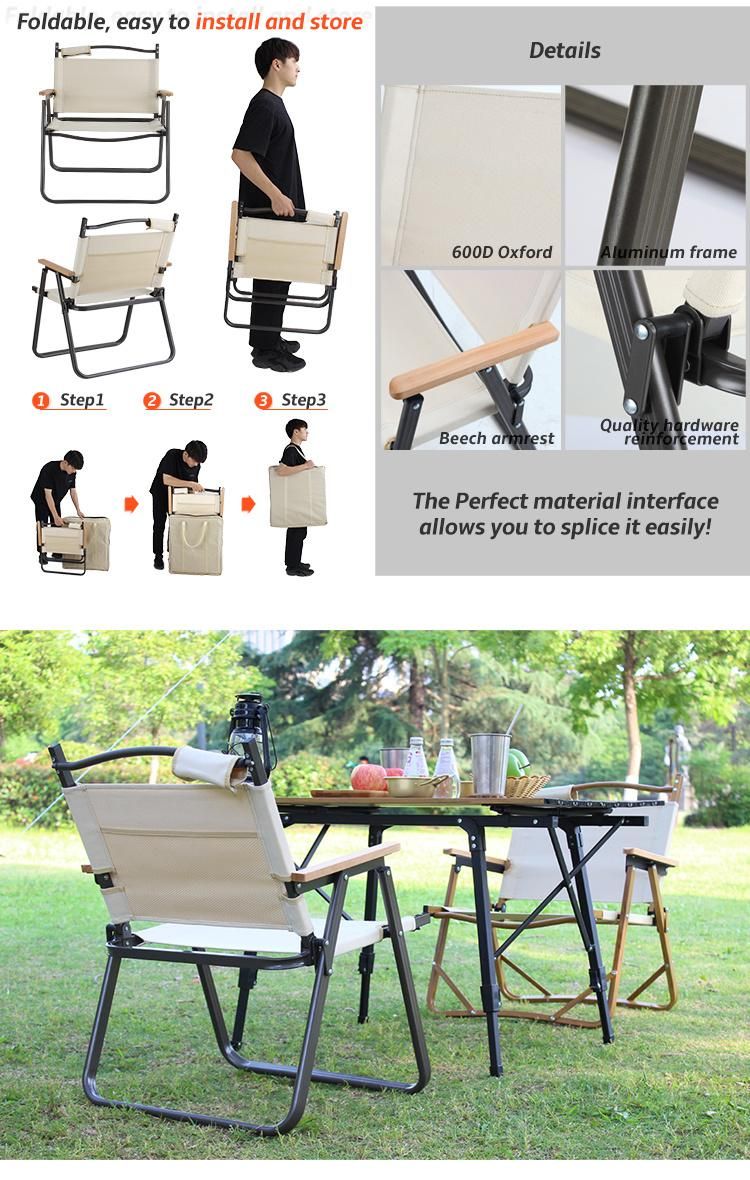 Outdoor BBQ Leisure Camping Folding Chair