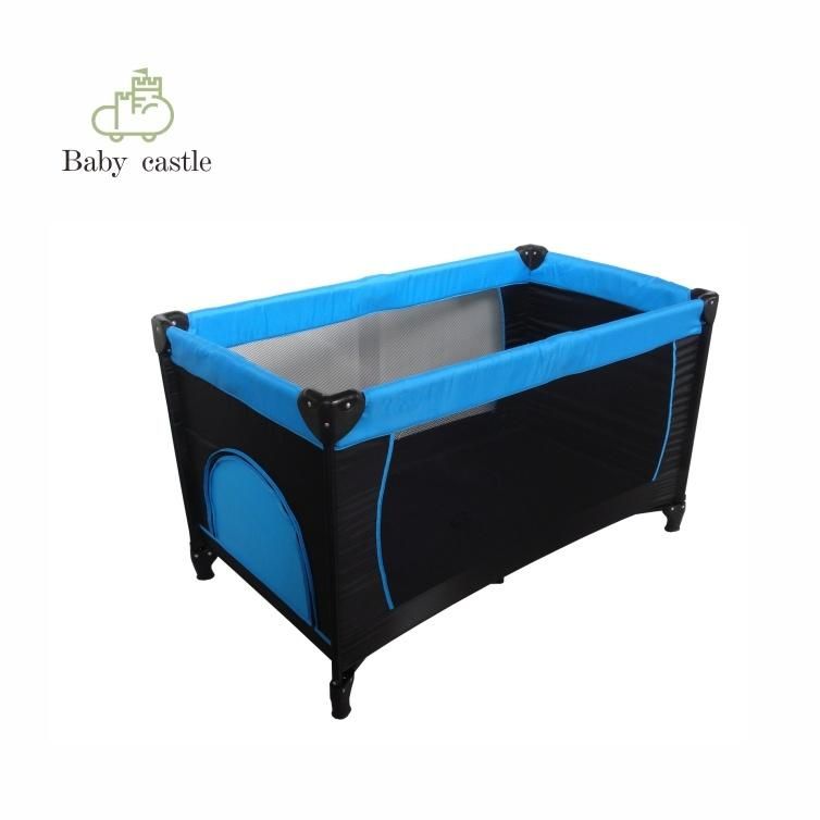Cheaper 120*60*78cm Baby Play Yard Baby Playpen Baby Bed Sleeping Crib with En716 Certificate