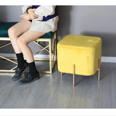 Modern Home Style Furnitures Shoes Changing Long Stool, Bed Room Side Stool Bed Bench
