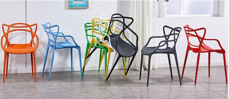 Wholesale Coffee Shop Furniture Masters Chairs Plastic Dining Chair