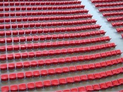 China Supplier Fire-Resistant Aluminum Cricket Wood Folding Stadium Bleacher Chairs Electric Seat