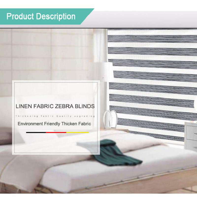 High Quality Window Fabric Germany Zebra Roller Blinds