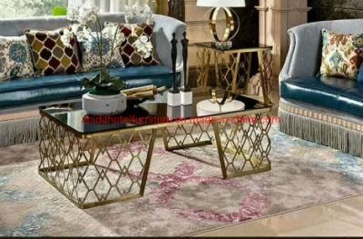 Contemporary Modern Style Metal Home Furniture Living Room Coffee Table