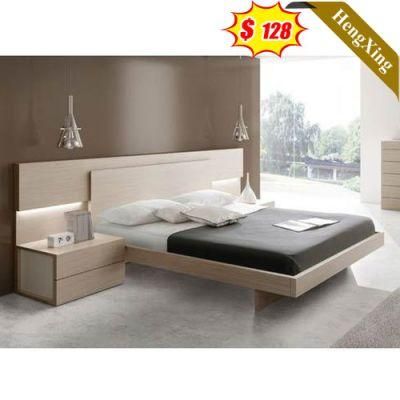Wholesale Promotion New Bedroom Sets Furniture Storage Stylish Customized Wood Bed