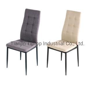 Wholesale Modern Dining Room Furniture Nordic Fabric Dining Chairs Stacking Dining Room Chair