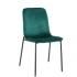 Modern Indoor Home Furniture Restaurant Furniture Green Fabric Velvet Dining Chairs