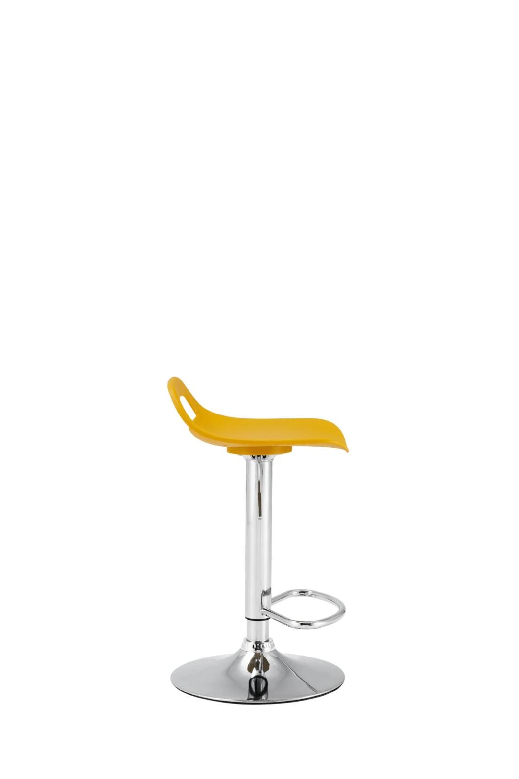 Cheap Bar Furniture Plastic Bar Stool Adjustable Plastic Bar Chair for Sale