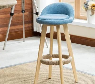 Bar Chairs Bar Stool Modern Style Solid Wooden Stool (M-X2050)
