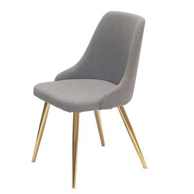 High Quality Hot Sale Modern Dining Room Furniture Nordic Fabric Dining Chairs Stacking Dining Room Chair Wholesale