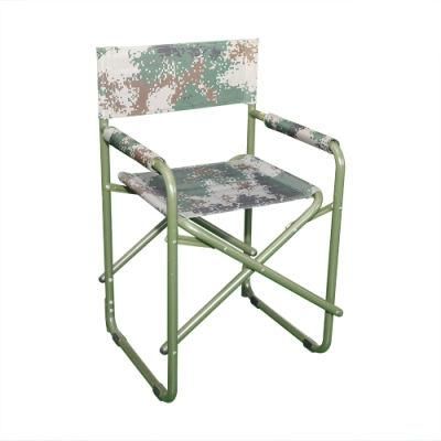 Factory Sales Outdoor Leisure Folding Portable Camping Metal Beach Chair for Travel